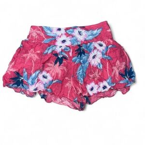 American Eagle Outfitters Pink Floral Shorts